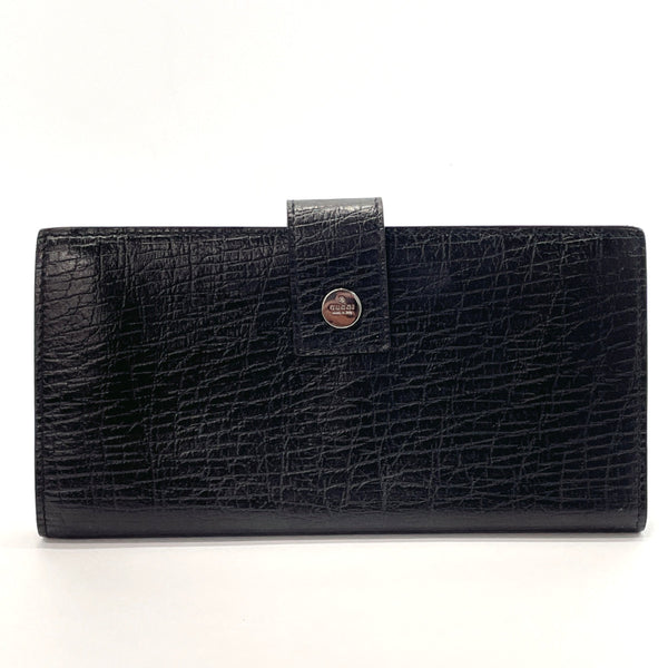 GUCCI purse 115046 leather Black unisex Used