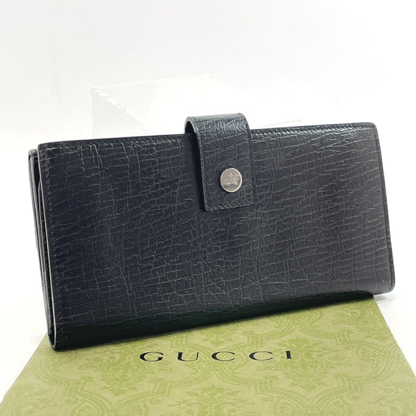 GUCCI purse 115046 leather Black unisex Used