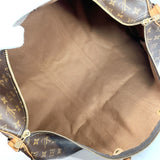 LOUIS VUITTON Boston bag M41414 Keepall Bandouliere 55 Monogram canvas Brown unisex Used