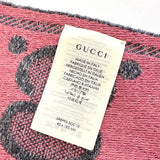GUCCI Stall 598993  GG wool lamé jacquard wool/Nylon gray gray Women Used