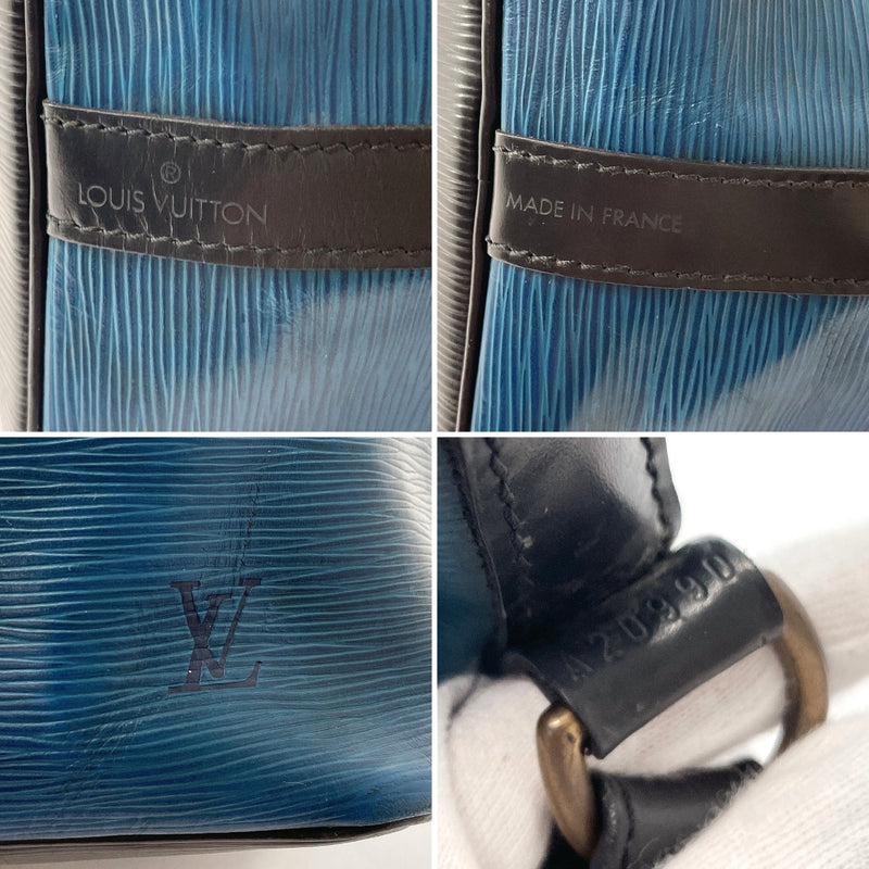 LOUIS VUITTON Epi Petit Noe Shoulder Bag Bicolor Black Blue M44152 Auth  hs1625 Leather ref.726614 - Joli Closet