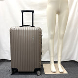 RIMOWA Carry Bag 4 wheels Polycarbonate gray unisex Used