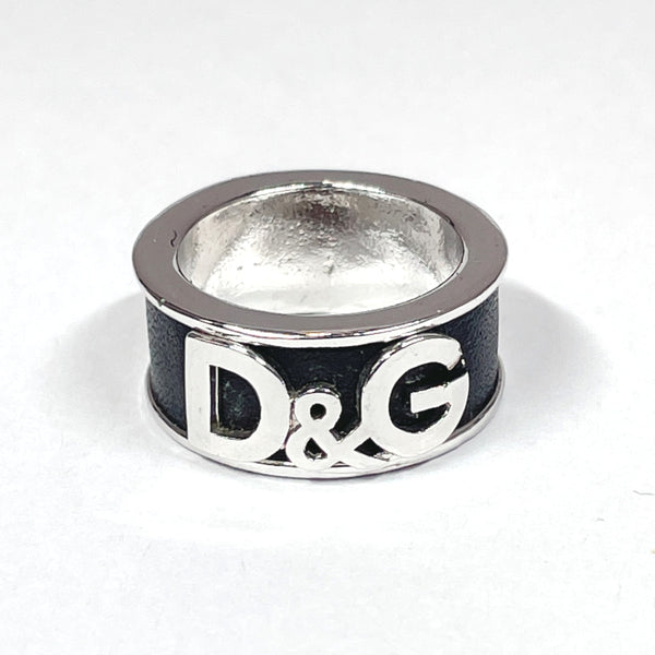 DOLCE&GABBANA Ring D & G logo metal #12.5(JP Size) Silver Women Used