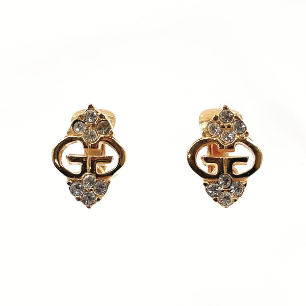 Givenchy Earring metal/Rhinestone gold Women Used