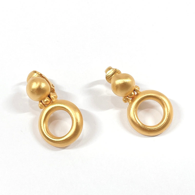 Givenchy Earring Circle metal/ gold Women Used