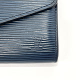LOUIS VUITTON purse M60585 Portefeiulle Sarah Epi Leather blue blue Women Used