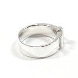 CELINE Ring Belt motif logo Silver #13(JP Size) Silver Women Used
