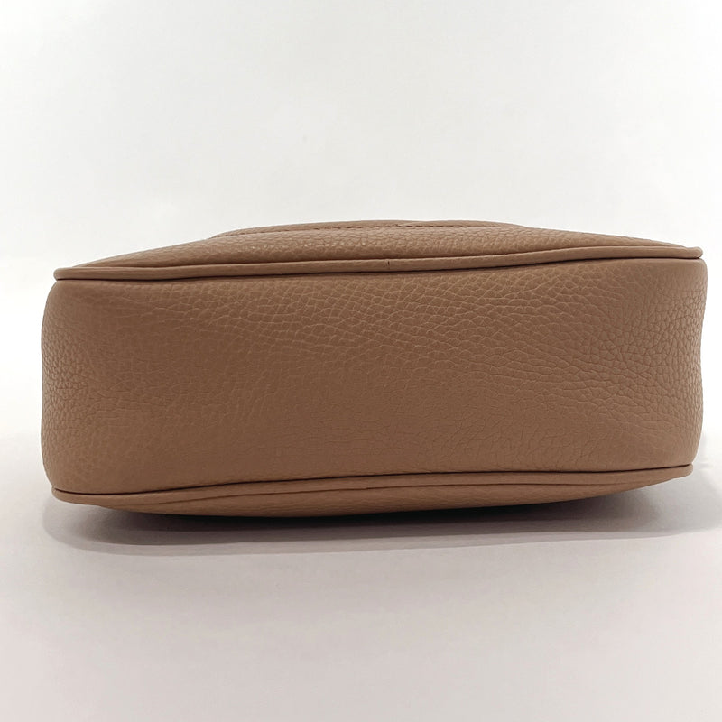 GUCCI Shoulder Bag 308364 Soho leather beige Women Used