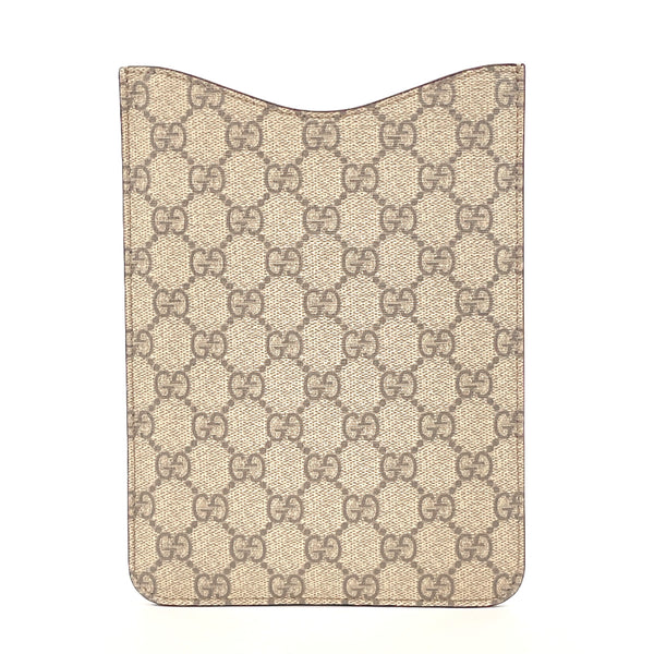 GUCCI Other accessories 325721 ipad tablet case GG Supreme Canvas white white unisex Used
