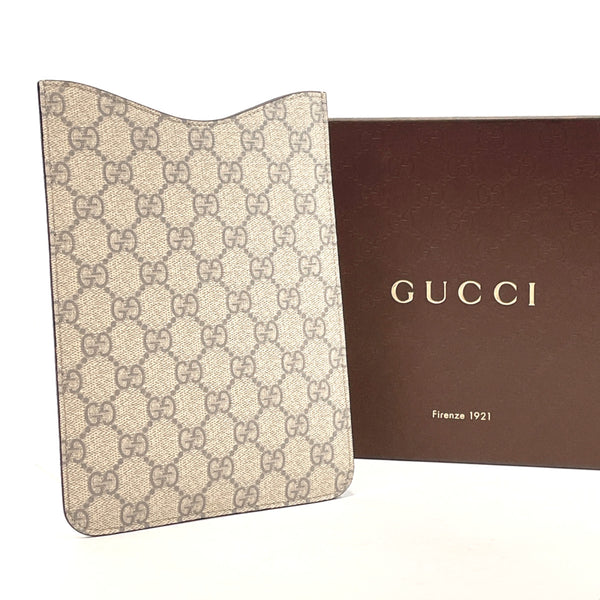 GUCCI Other accessories 325721 ipad tablet case GG Supreme Canvas white white unisex Used