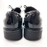 PRADA sneakers 3E5739 sports wingtips Enamel shoes Patent leather Black Women Used