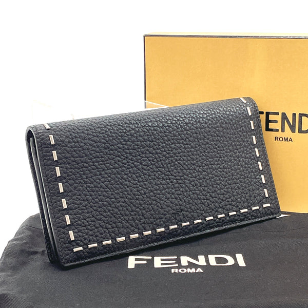 FENDI purse 7M0186-74D Celeria leather Black mens Used