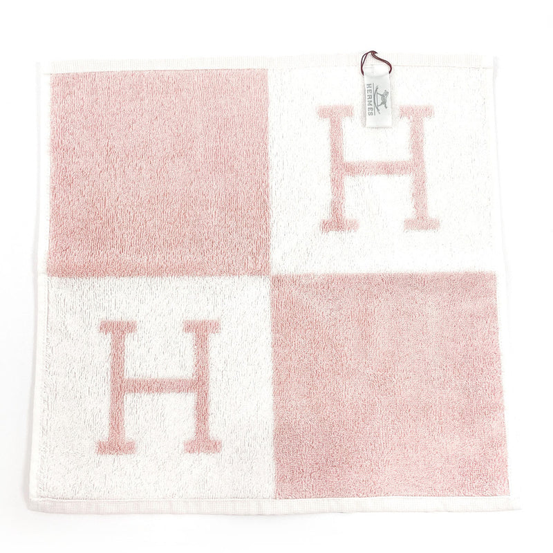 HERMES towel Avalon cotton pink pink unisex New