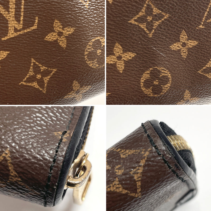 LOUIS VUITTON purse M61855 Zippy wallet Retiro Monogram canvas Brown unisex Used