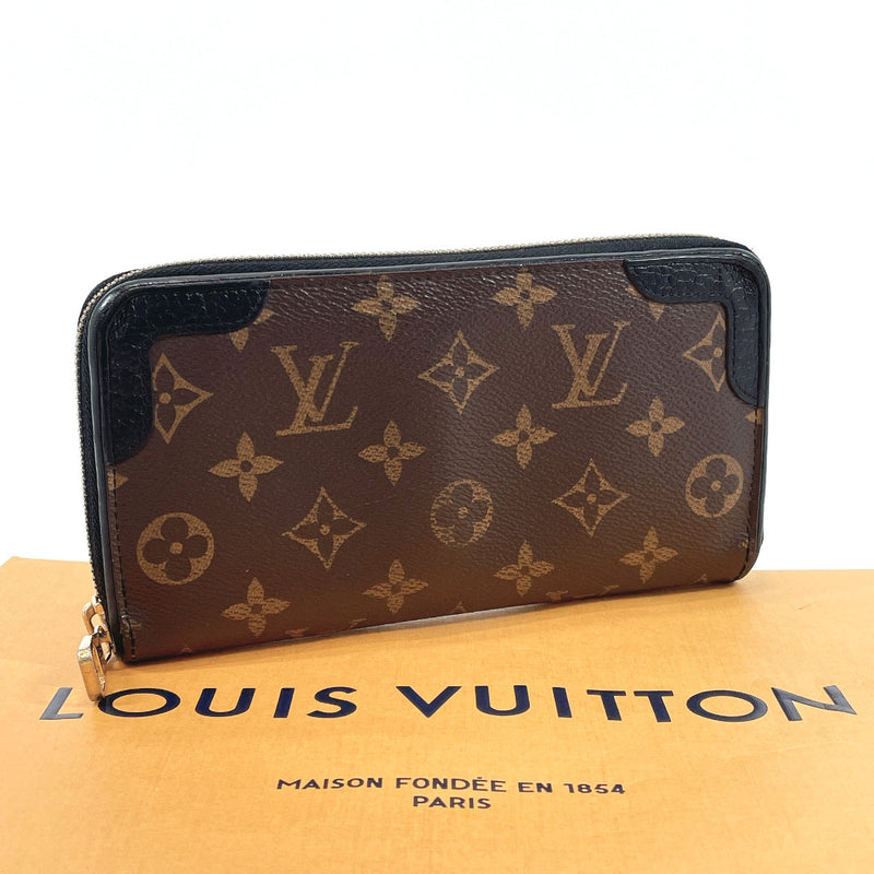 Louis Vuitton Monogram Retiro Zippy Wallet