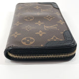 LOUIS VUITTON purse M61855 Zippy wallet Retiro Monogram canvas Brown unisex Used