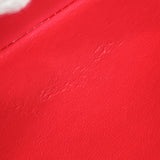 LOUIS VUITTON purse M90200 Zippy wallet Monogram Vernis Red Red Women Used
