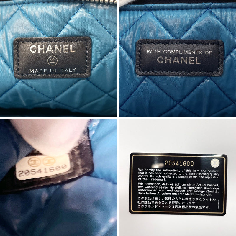 Chanel Minaudière Moscow Leo Runway Rare So Black Charcoal Grey Metal Clutch