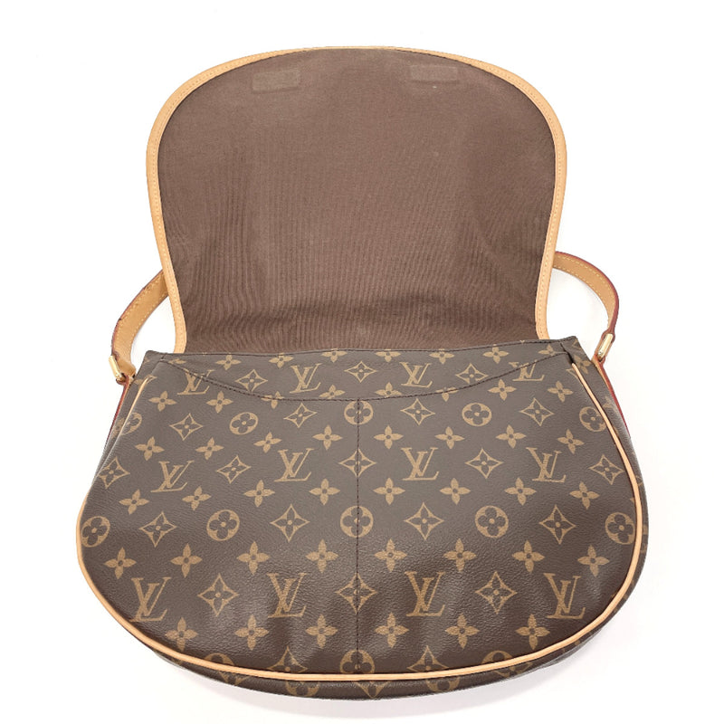Louis Vuitton Monogram Menilmontant MM M40473 Brown Cloth ref.971589 - Joli  Closet