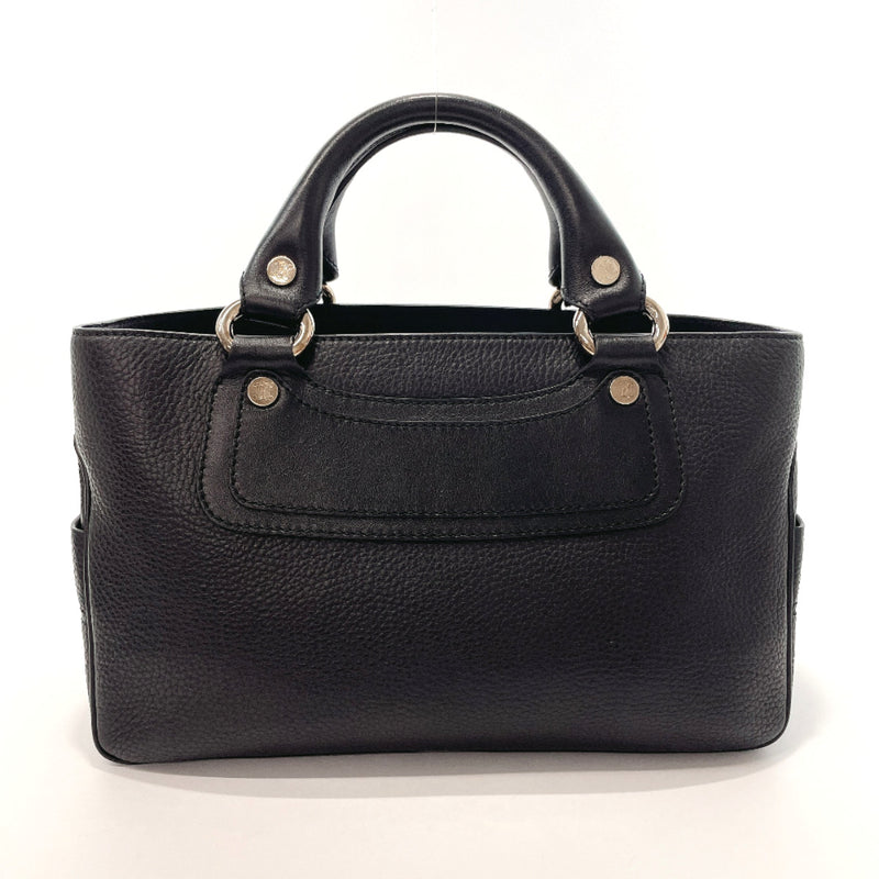 CELINE Handbag Boogie bag leather Black Women Used