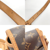 LOUIS VUITTON Sologne Used Shoulder Bag Monogram Brown M42250 Vintage #BP797