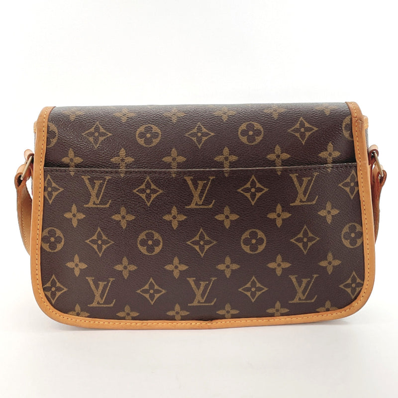 Louis Vuitton Sologne Handbag Monogram Canvas Brown