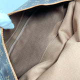 LOUIS VUITTON Shoulder Bag M42256 Saumur 30 Monogram canvas/Leather Brown Women Used