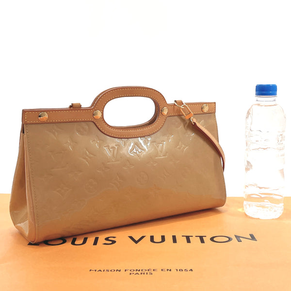LOUIS VUITTON Handbag M91372 Roxbury Drive Monogram Vernis beige beige Women Used
