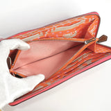 HERMES purse Azap long silk in Epsom pink Women Used