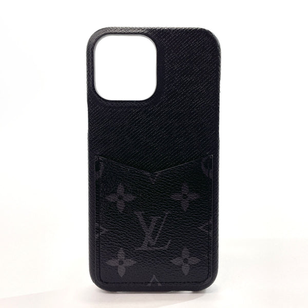 Louis Vuitton LV iPhone 13 Pro Case M81087 Monogram Graphite Grey Black