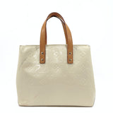 LOUIS VUITTON Handbag M91336 Reed PM Monogram Vernis beige beige Women Used