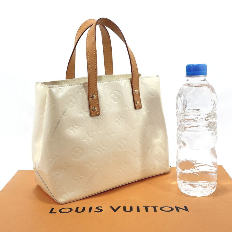 LOUIS VUITTON Handbag M91336 Reed PM Monogram Vernis beige beige Women Used
