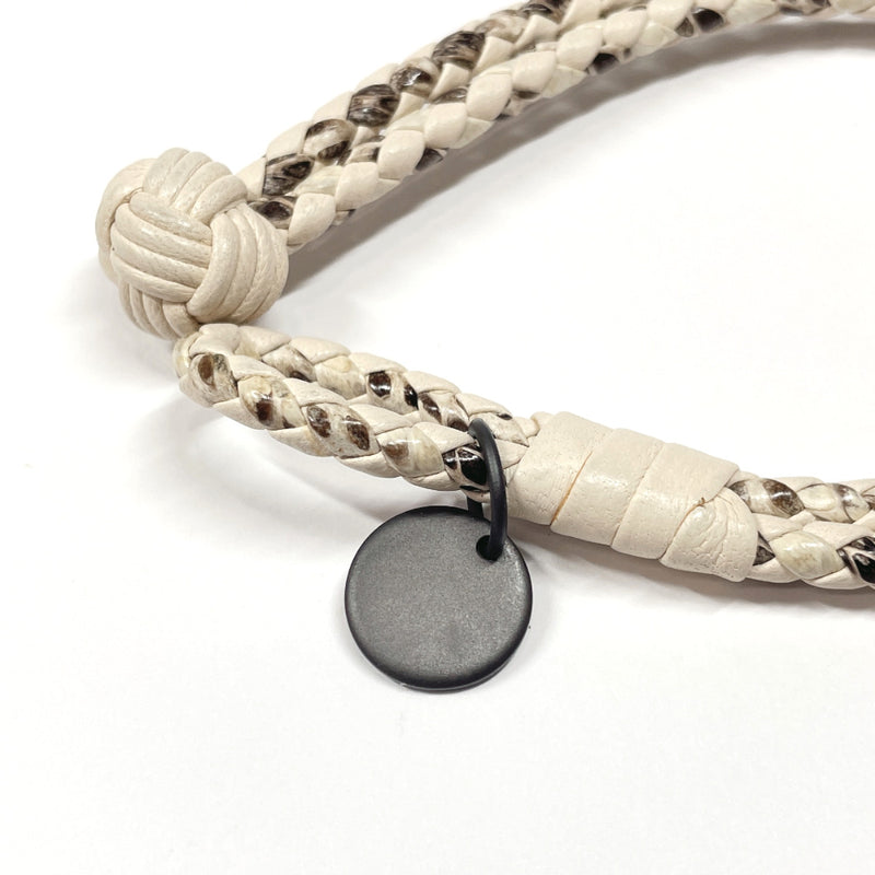 Amazon.co.jp: Bottega Veneta Bracelet 113546 V001D 1000 2-Strand Bracelet  Black : Clothing, Shoes & Jewelry