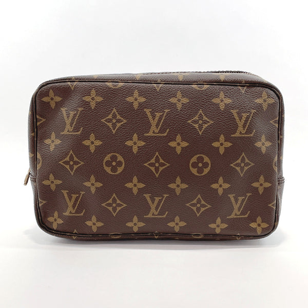 LOUIS VUITTON Pouch M47524 Trust Cracking at 23 Monogram canvas Brown unisex Used