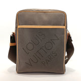 LOUIS VUITTON Shoulder Bag M93041 Sitadan Damier Jean Canvas khaki khaki mens Used