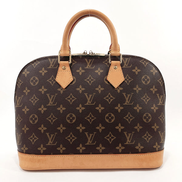 Louis Vuitton, Bags, Louis Vuitton Lv Bag Alma Bb Brown Monogram Lv Charm  Key Holder