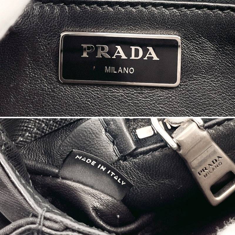 Black - Leather - Nylon - Bag - PRADA - Bag - womens prada