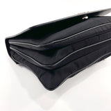 PRADA Shoulder Bag 1BD008 ChainShoulder Safiano leather/Nylon Black Women Used