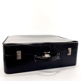 CARTIER trunk Pasha leather Black mens Used