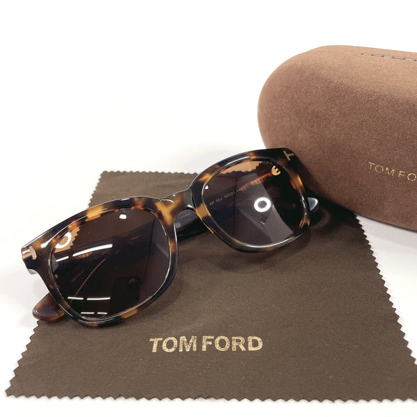 TOM FORD sunglasses AF 52J Synthetic resin Brown Women Used