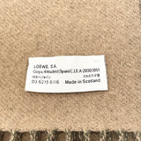 LOEWE Scarf anagram bicolor wool green green unisex Used