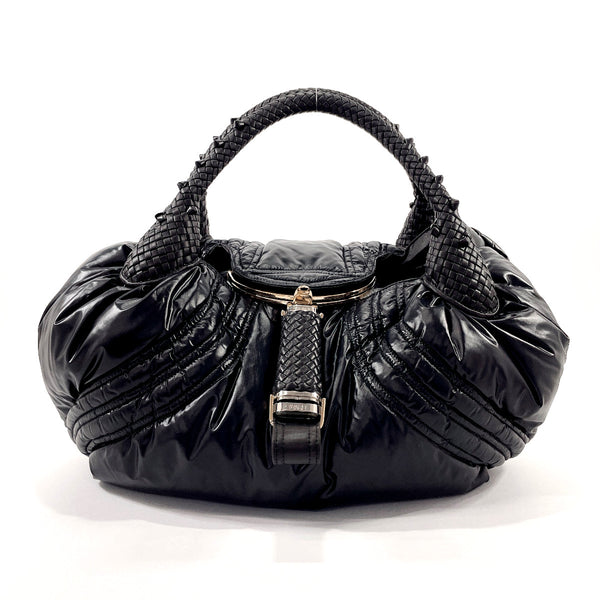 FENDI black Be Baguette leather mini bag – Loop Generation