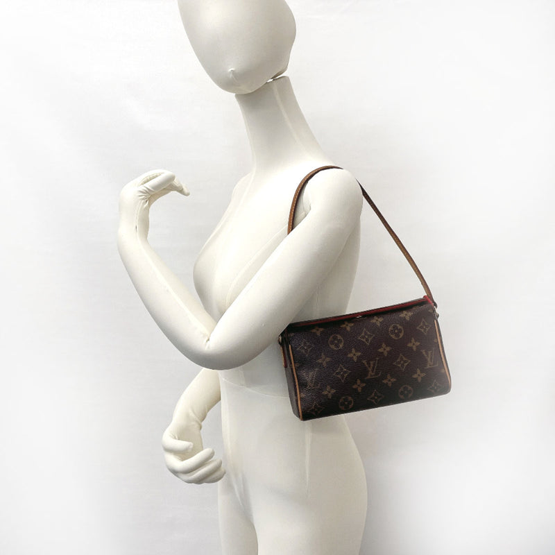 LOUIS VUITTON Shoulder Bag M51900 Recital Monogram canvas Brown Women –