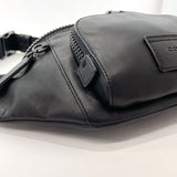 COACH bam bag C2716 leather Black mens Used