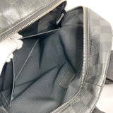 LOUIS VUITTON Backpack Daypack N40306 Damier Infini Black Black mens Used