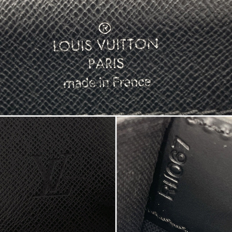 LOUIS VUITTON Business bag M31032 Robusto 3 Taiga Black Black mens