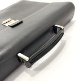 PRADA Business bag Briefcase Safiano leather Black mens Used