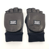 BURBERRY gloves 8024763 3in1 glove lambskin Black unisex Used