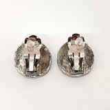 CHANEL Earring COCO Mark metal Silver 97A Women Used