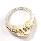 TIFFANY&Co. Ring Signature combination Silver925/K18 yellow gold #12(JP Size) Silver Women Used